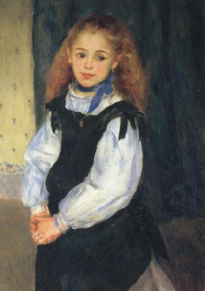 Pierre Renoir Portrait of Delphine Legrand oil painting image